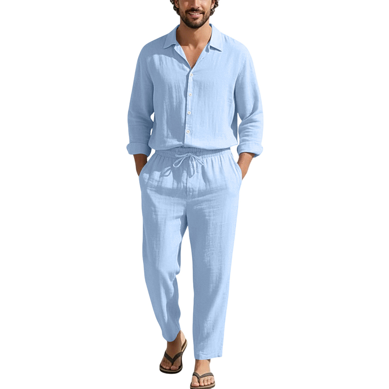 Linen Shirt Breathable - Completi Casual in Lino Primavera Estate: