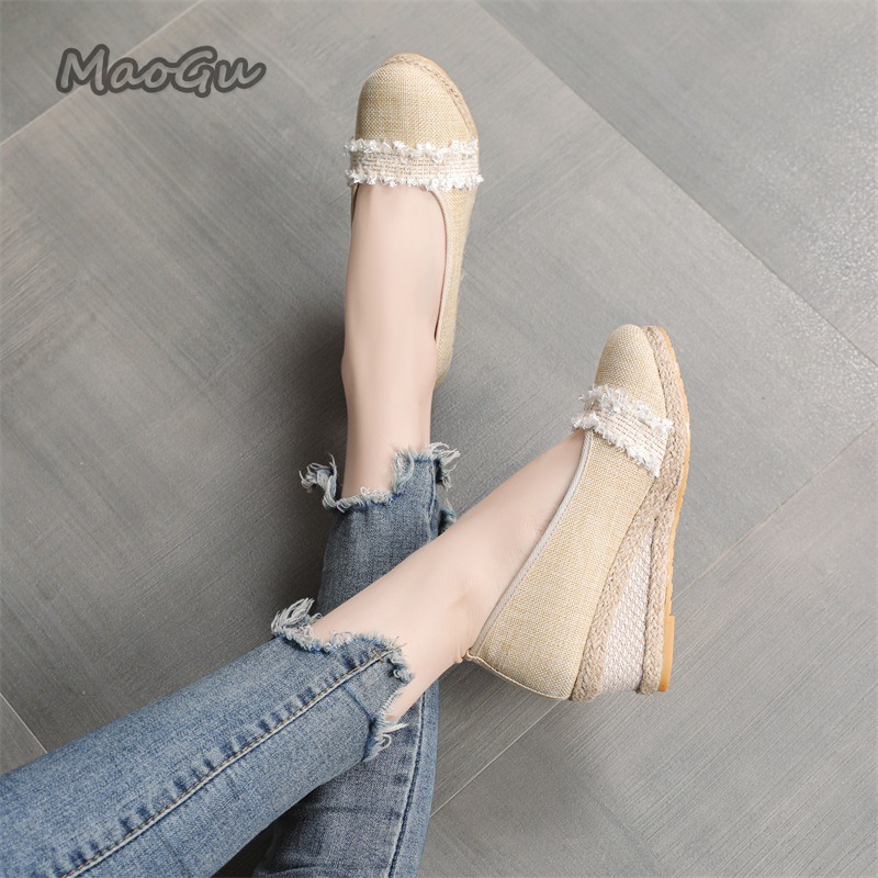 Scarpe con zeppa da donna, mod - Espadrille Slip On recensione e prezzo