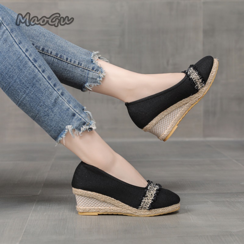 Scarpe con zeppa da donna, mod - Espadrille Slip On recensione e prezzo