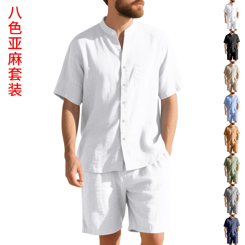Completo estivo da uomo in lin - Linen Shirt Breathable recensione e prezzo