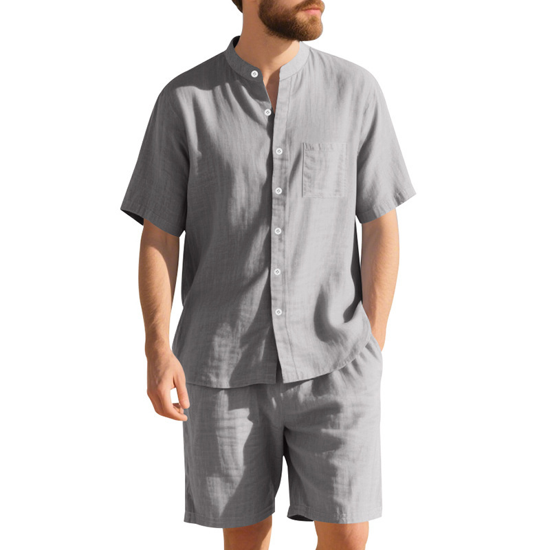 Completo estivo da uomo in lin - Linen Shirt Breathable recensione e prezzo