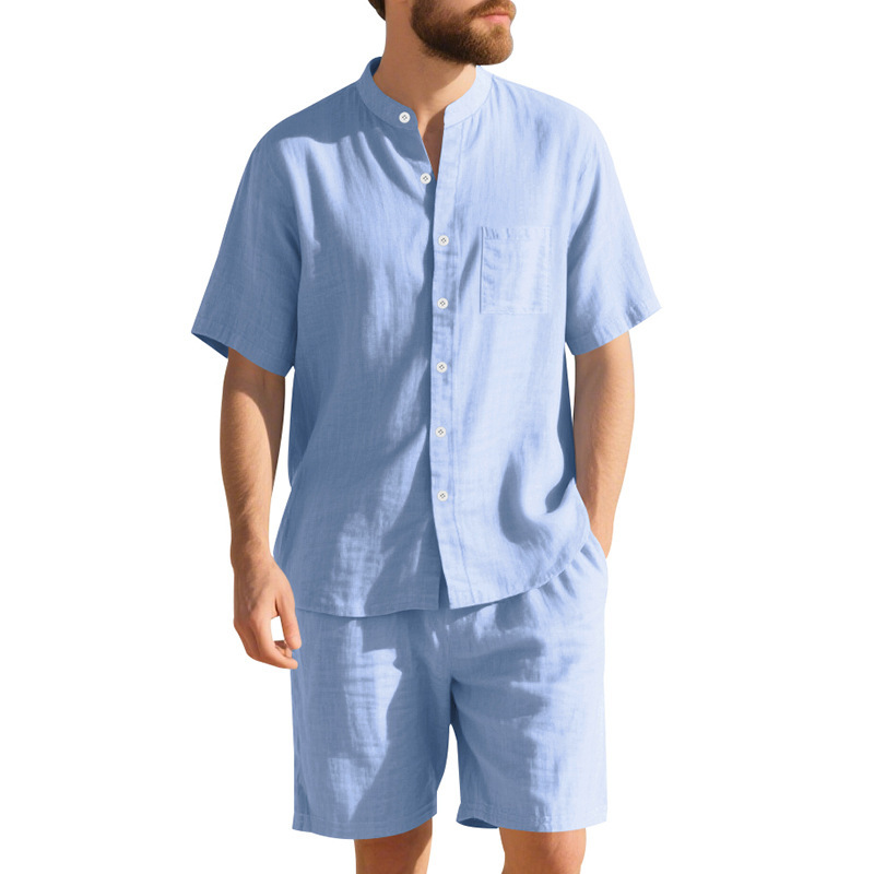 Completo estivo da uomo in lin - Linen Shirt Breathable recensione e prezzo