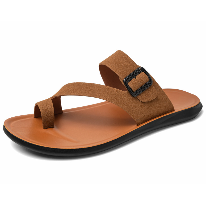 Nuove Ciabatte Estive 2026 in  - Flip Flop Leather Men recensione e prezzo