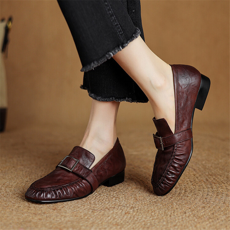 Nuove pompe da donna in vera p - Casual Sandal Leather recensione e prezzo