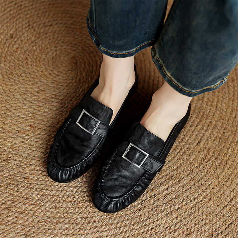 Nuove pompe da donna in vera p - Casual Sandal Leather recensione e prezzo