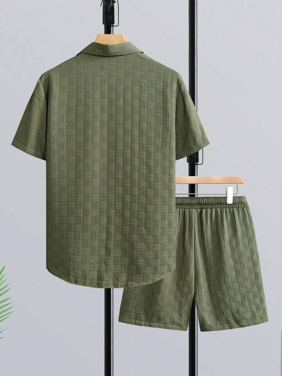 Set Camicia a Maniche Corte e  - Short Linen Drawstring recensione e prezzo