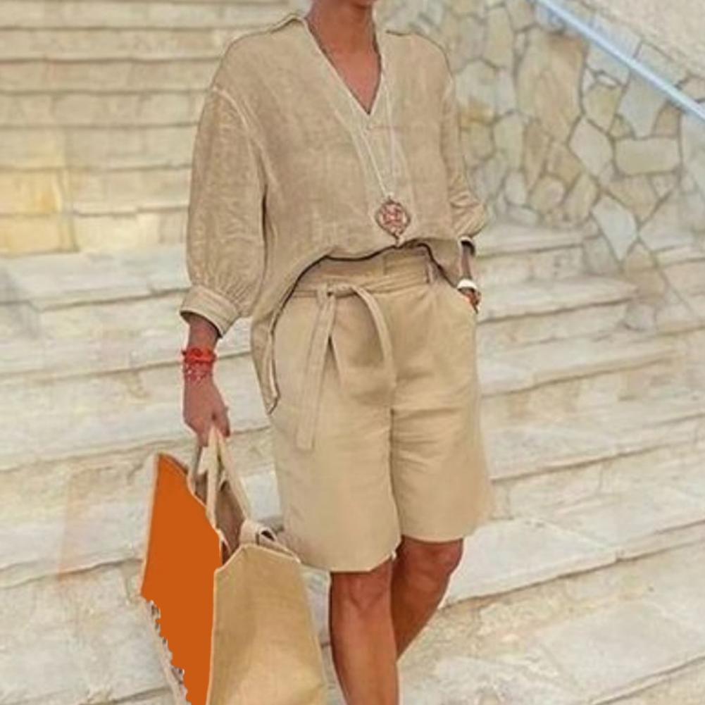 Completo due pezzi da donna in - Linen Shirt Breathable recensione e prezzo
