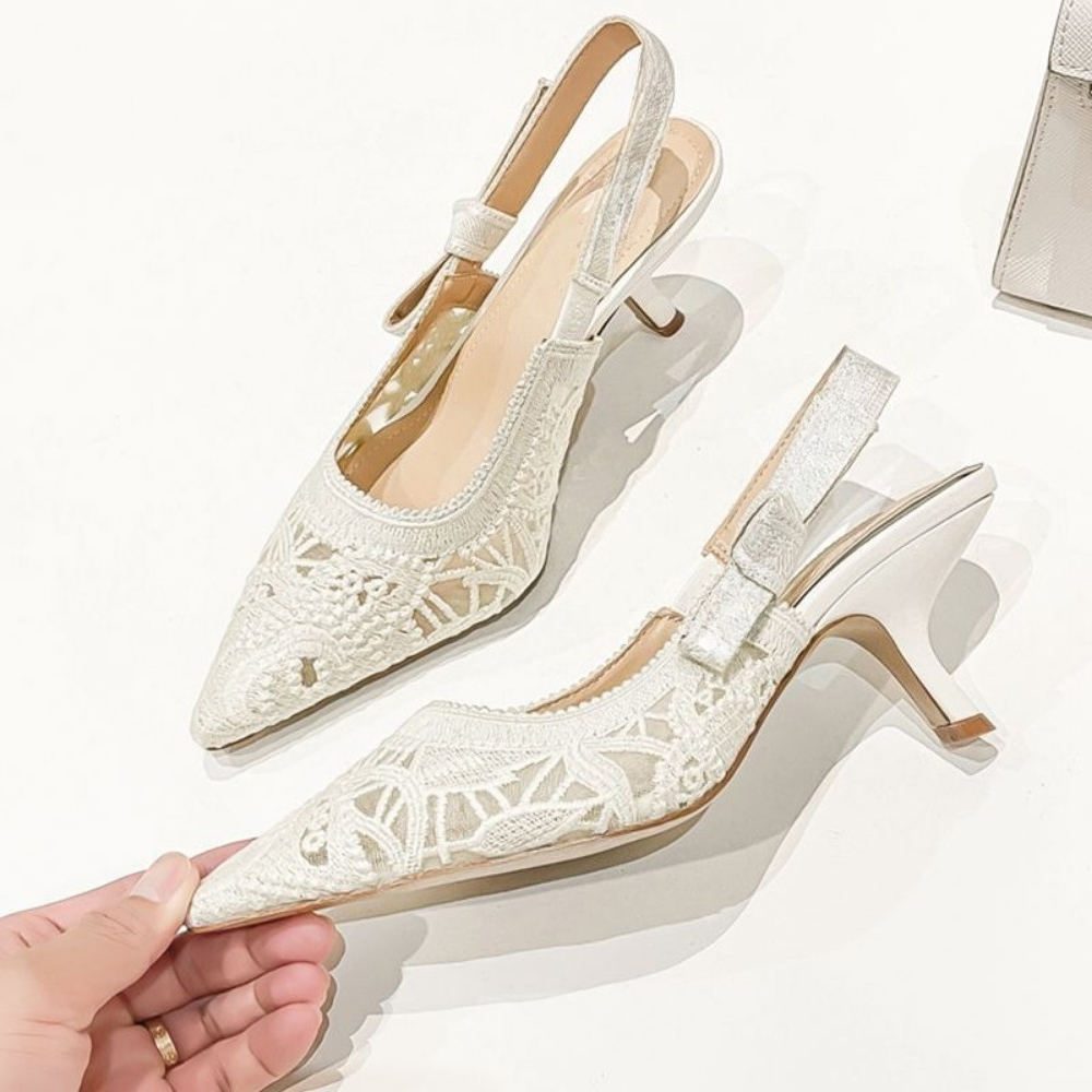 Sandali con Tacco Alto in Vera - Casual Sandal Leather recensione e prezzo